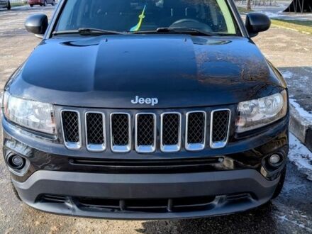 Черный Джип Компас, объемом двигателя 2.4 л и пробегом 152 тыс. км за 10200 $, фото 1 на Automoto.ua