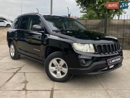 Чорний Джип Compass, об'ємом двигуна 2 л та пробігом 133 тис. км за 10290 $, фото 1 на Automoto.ua
