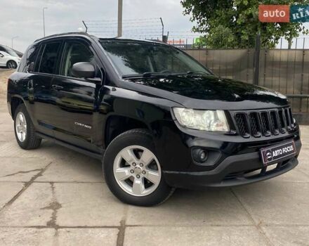 Чорний Джип Compass, об'ємом двигуна 2 л та пробігом 133 тис. км за 10290 $, фото 1 на Automoto.ua