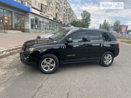 Черный Джип Компас, объемом двигателя 2.4 л и пробегом 188 тыс. км за 9900 $, фото 1 на Automoto.ua