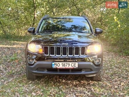 Чорний Джип Compass, об'ємом двигуна 2 л та пробігом 153 тис. км за 9800 $, фото 1 на Automoto.ua
