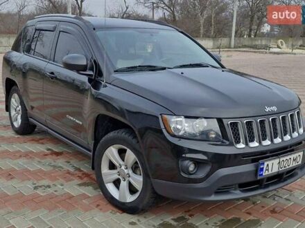 Джип Compass 2016 у Белой Церкве на Automoto.ua Чорний Джип Compass, об'ємом двигуна 2.36 л та пробігом 220 тис. км за 10800 $, фото 1 на Automoto.ua