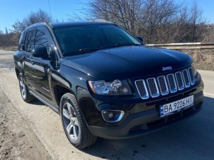 Черный Джип Компас, объемом двигателя 2.36 л и пробегом 180 тыс. км за 13500 $, фото 1 на Automoto.ua