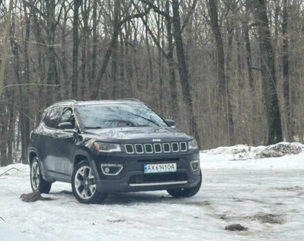 Черный Джип Компас, объемом двигателя 2.4 л и пробегом 78 тыс. км за 15928 $, фото 1 на Automoto.ua