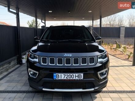 Черный Джип Компас, объемом двигателя 2.36 л и пробегом 95 тыс. км за 16300 $, фото 1 на Automoto.ua