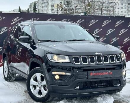Черный Джип Компас, объемом двигателя 2.36 л и пробегом 59 тыс. км за 16300 $, фото 1 на Automoto.ua