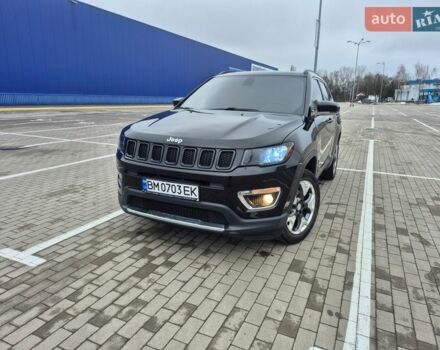 Черный Джип Компас, объемом двигателя 2.36 л и пробегом 72 тыс. км за 16500 $, фото 1 на Automoto.ua