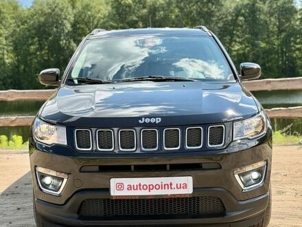 Черный Джип Компас, объемом двигателя 2.4 л и пробегом 115 тыс. км за 15200 $, фото 1 на Automoto.ua