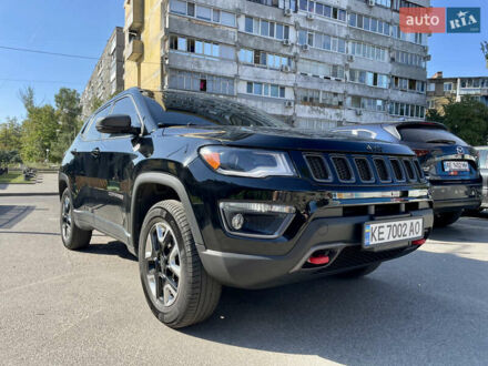 Черный Джип Компас, объемом двигателя 2.36 л и пробегом 140 тыс. км за 17999 $, фото 1 на Automoto.ua