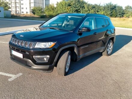 Черный Джип Компас, объемом двигателя 2.4 л и пробегом 119 тыс. км за 13800 $, фото 1 на Automoto.ua