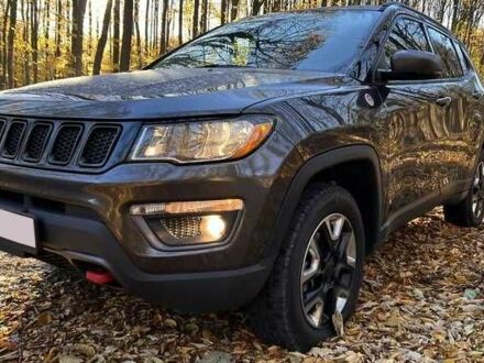 Черный Джип Компас, объемом двигателя 2.4 л и пробегом 96 тыс. км за 9200 $, фото 1 на Automoto.ua