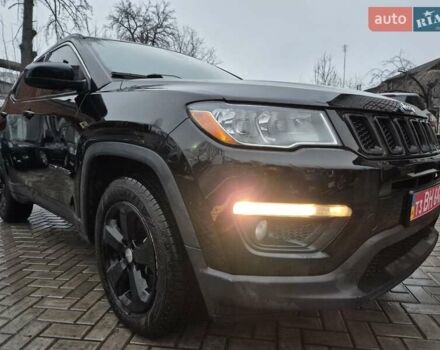 Черный Джип Компас, объемом двигателя 2.4 л и пробегом 164 тыс. км за 13700 $, фото 1 на Automoto.ua