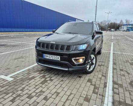Черный Джип Компас, объемом двигателя 2.4 л и пробегом 72 тыс. км за 16500 $, фото 1 на Automoto.ua