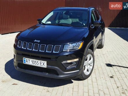 Черный Джип Компас, объемом двигателя 2.36 л и пробегом 75 тыс. км за 16000 $, фото 1 на Automoto.ua
