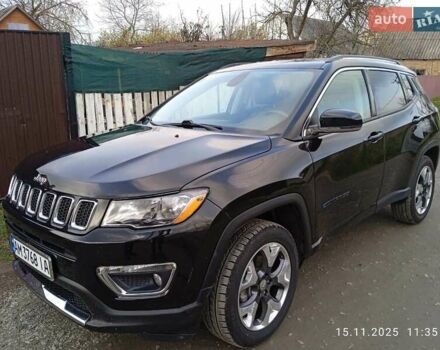 Черный Джип Компас, объемом двигателя 2.36 л и пробегом 80 тыс. км за 16500 $, фото 1 на Automoto.ua