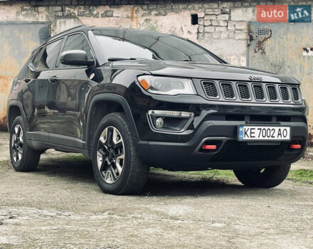 Черный Джип Компас, объемом двигателя 2.36 л и пробегом 146 тыс. км за 16799 $, фото 1 на Automoto.ua