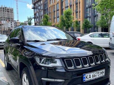 Черный Джип Компас, объемом двигателя 2.4 л и пробегом 120 тыс. км за 13000 $, фото 1 на Automoto.ua