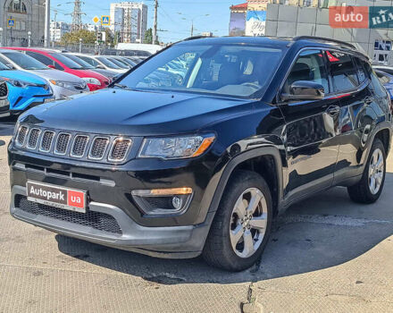 Чорний Джип Compass, об'ємом двигуна 2.4 л та пробігом 93 тис. км за 15490 $, фото 1 на Automoto.ua