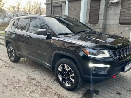 Черный Джип Компас, объемом двигателя 2.4 л и пробегом 145 тыс. км за 16899 $, фото 1 на Automoto.ua