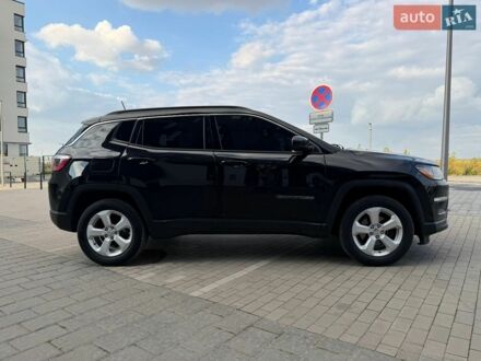 Черный Джип Компас, объемом двигателя 2.4 л и пробегом 152 тыс. км за 12900 $, фото 1 на Automoto.ua