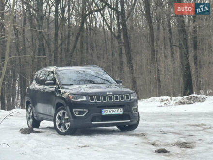 Черный Джип Компас, объемом двигателя 2.36 л и пробегом 76 тыс. км за 16300 $, фото 1 на Automoto.ua