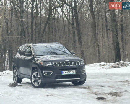 Черный Джип Компас, объемом двигателя 2.36 л и пробегом 76 тыс. км за 16300 $, фото 1 на Automoto.ua
