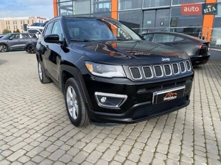 Черный Джип Компас, объемом двигателя 2.36 л и пробегом 106 тыс. км за 14700 $, фото 1 на Automoto.ua