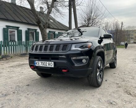 Черный Джип Компас, объемом двигателя 2.4 л и пробегом 326 тыс. км за 19999 $, фото 1 на Automoto.ua