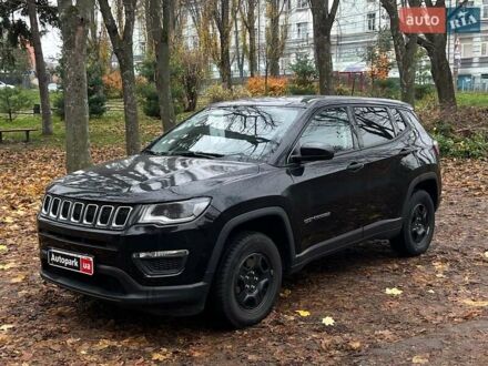 Чорний Джип Compass, об'ємом двигуна 2.4 л та пробігом 93 тис. км за 13390 $, фото 1 на Automoto.ua
