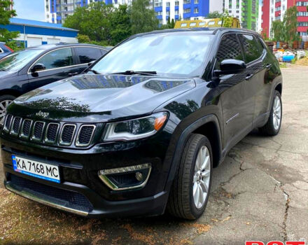 Черный Джип Компас, объемом двигателя 2.4 л и пробегом 124 тыс. км за 13500 $, фото 1 на Automoto.ua