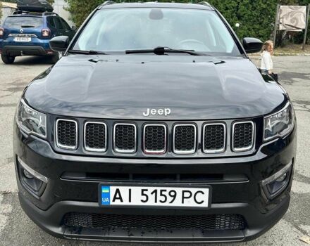 Черный Джип Компас, объемом двигателя 2.4 л и пробегом 193 тыс. км за 9800 $, фото 1 на Automoto.ua