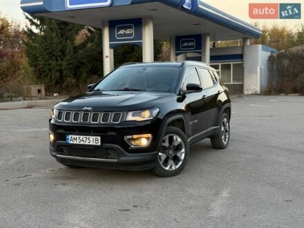 Чорний Джип Compass, об'ємом двигуна 2.4 л та пробігом 99 тис. км за 15950 $, фото 1 на Automoto.ua
