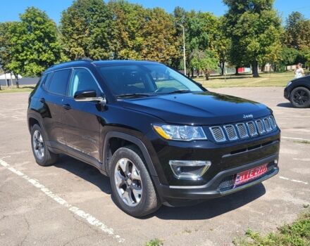 Черный Джип Компас, объемом двигателя 2.4 л и пробегом 155 тыс. км за 12802 $, фото 1 на Automoto.ua