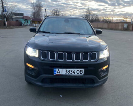 Чорний Джип Compass, об'ємом двигуна 2.4 л та пробігом 100 тис. км за 14300 $, фото 1 на Automoto.ua