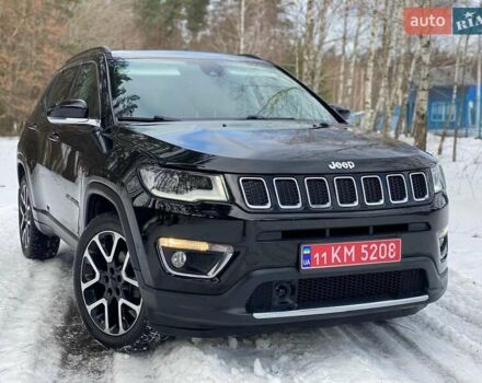 Черный Джип Компас, объемом двигателя 2.4 л и пробегом 190 тыс. км за 15800 $, фото 1 на Automoto.ua