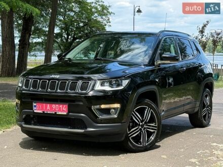 Чорний Джип Compass, об'ємом двигуна 2.4 л та пробігом 122 тис. км за 15300 $, фото 1 на Automoto.ua