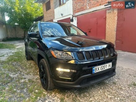 Чорний Джип Compass, об'ємом двигуна 2.4 л та пробігом 182 тис. км за 12900 $, фото 1 на Automoto.ua