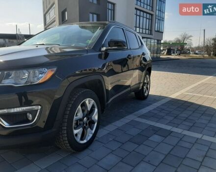 Черный Джип Компас, объемом двигателя 2.36 л и пробегом 83 тыс. км за 15800 $, фото 1 на Automoto.ua