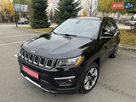 Черный Джип Компас, объемом двигателя 2.36 л и пробегом 110 тыс. км за 15000 $, фото 1 на Automoto.ua
