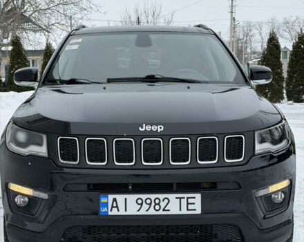 Черный Джип Компас, объемом двигателя 2.36 л и пробегом 87 тыс. км за 14500 $, фото 1 на Automoto.ua