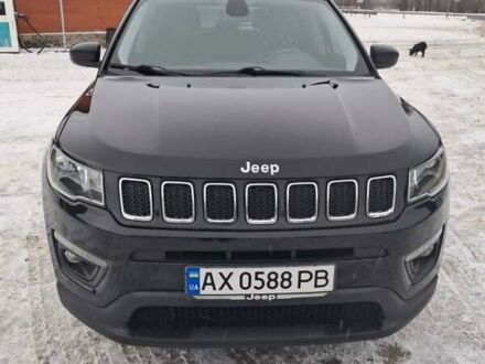 Черный Джип Компас, объемом двигателя 2.36 л и пробегом 87 тыс. км за 13800 $, фото 1 на Automoto.ua