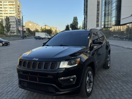 Чорний Джип Compass, об'ємом двигуна 2.4 л та пробігом 133 тис. км за 16100 $, фото 1 на Automoto.ua