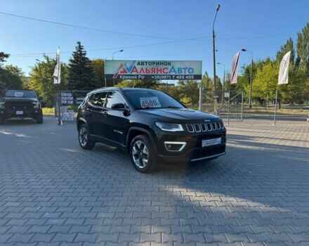 Черный Джип Компас, объемом двигателя 2.4 л и пробегом 130 тыс. км за 13700 $, фото 1 на Automoto.ua
