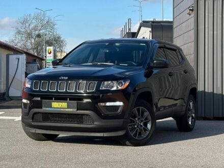 Черный Джип Компас, объемом двигателя 2.4 л и пробегом 128 тыс. км за 12850 $, фото 1 на Automoto.ua