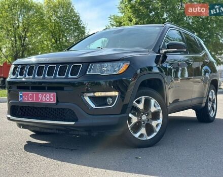 Черный Джип Компас, объемом двигателя 2.4 л и пробегом 128 тыс. км за 14800 $, фото 1 на Automoto.ua
