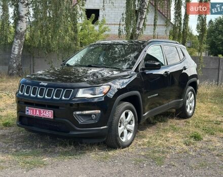 Черный Джип Компас, объемом двигателя 2.36 л и пробегом 120 тыс. км за 12999 $, фото 1 на Automoto.ua