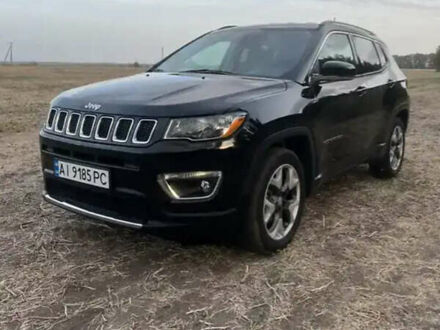 Черный Джип Компас, объемом двигателя 2.36 л и пробегом 105 тыс. км за 14300 $, фото 1 на Automoto.ua