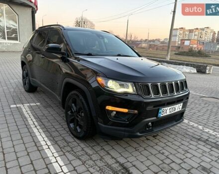 Черный Джип Компас, объемом двигателя 2.4 л и пробегом 73 тыс. км за 15700 $, фото 1 на Automoto.ua
