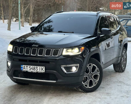 Черный Джип Компас, объемом двигателя 2.36 л и пробегом 98 тыс. км за 15900 $, фото 1 на Automoto.ua
