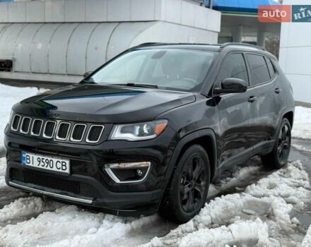 Черный Джип Компас, объемом двигателя 2.36 л и пробегом 111 тыс. км за 14800 $, фото 1 на Automoto.ua